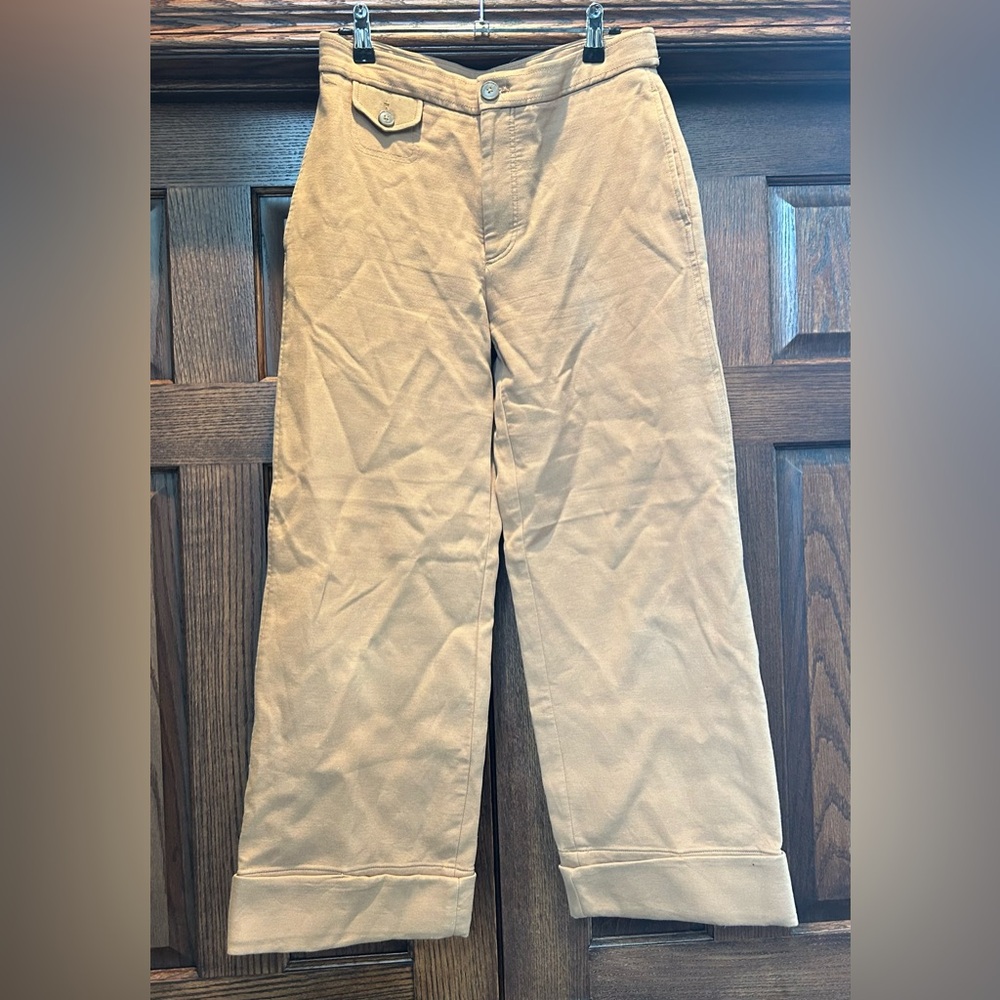 Club Monaco Womens Khaki Chinos